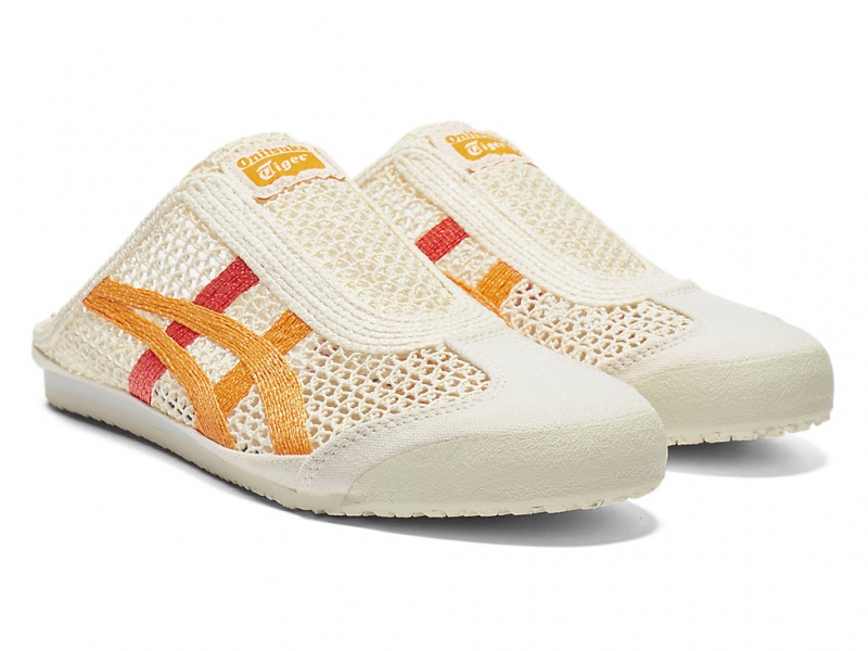 Onitsuka Tiger Mexico 66 Sabot Schuhe Damen Weiß | HC5760831