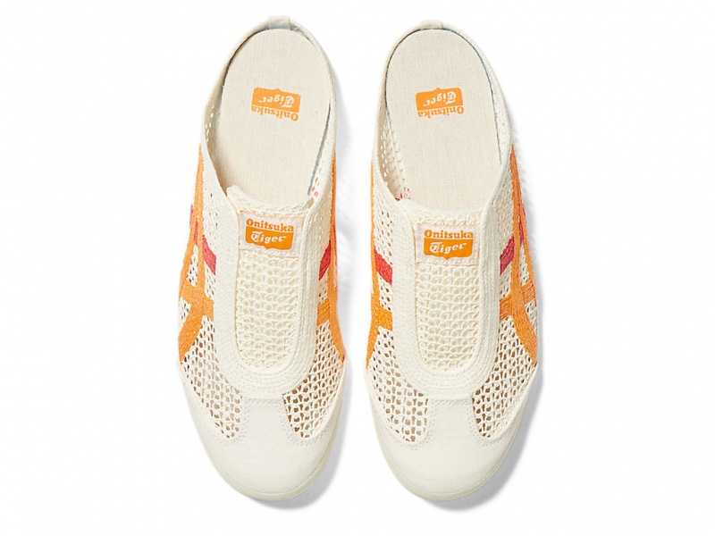 Onitsuka Tiger Mexico 66 Sabot Schuhe Damen Weiß | HC5760831