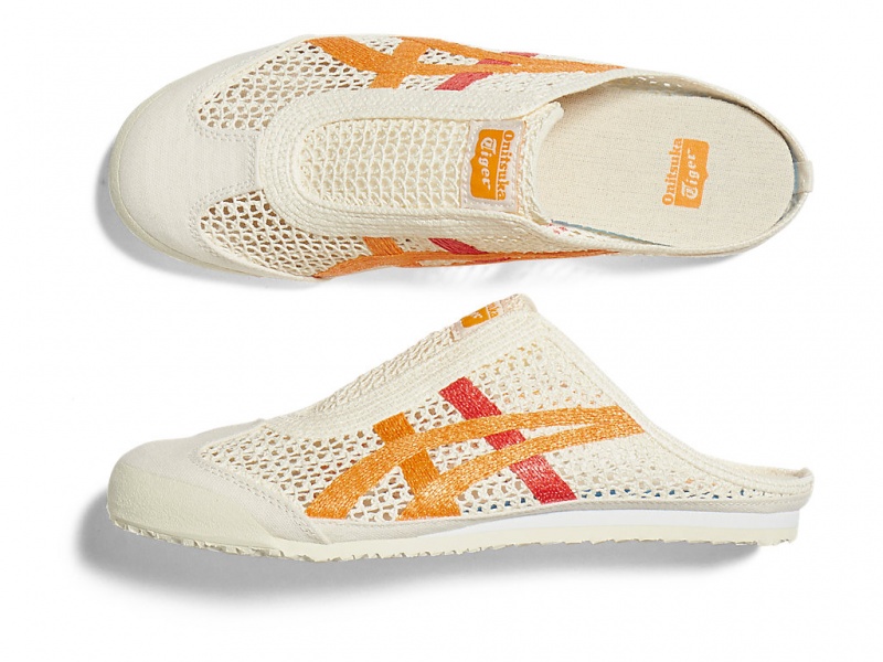 Onitsuka Tiger Mexico 66 Sabot Schuhe Damen Weiß | HC5760831