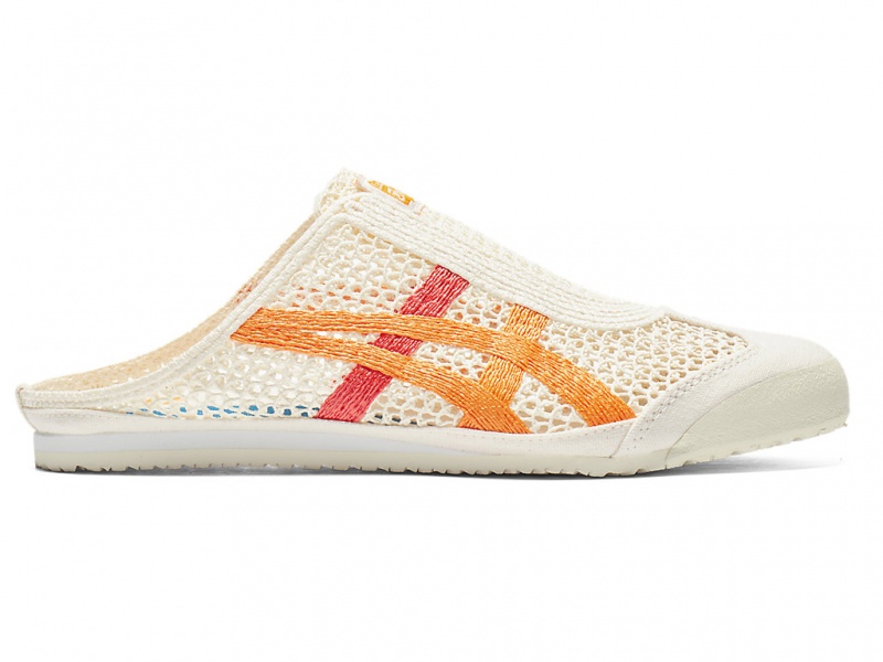 Onitsuka Tiger Mexico 66 Sabot Schuhe Damen Weiß | HC5760831