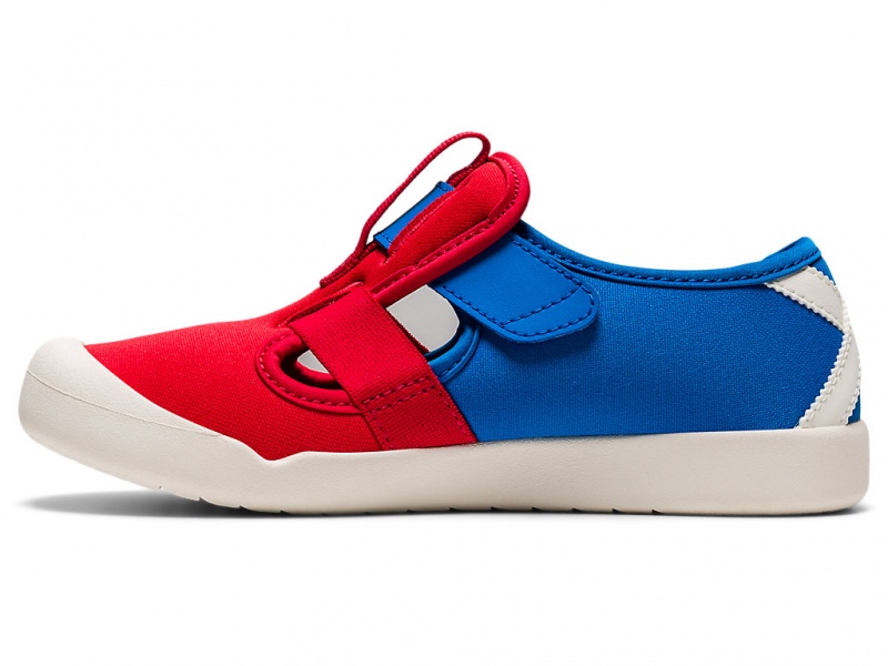 Onitsuka Tiger Mexico 66 Sandalen Kinder Rot Blau | ZB8402396