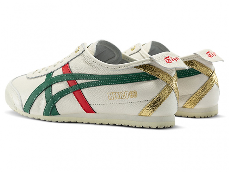 Onitsuka Tiger Mexico 66 Schuhe Damen Birch / Kale | XB9176842