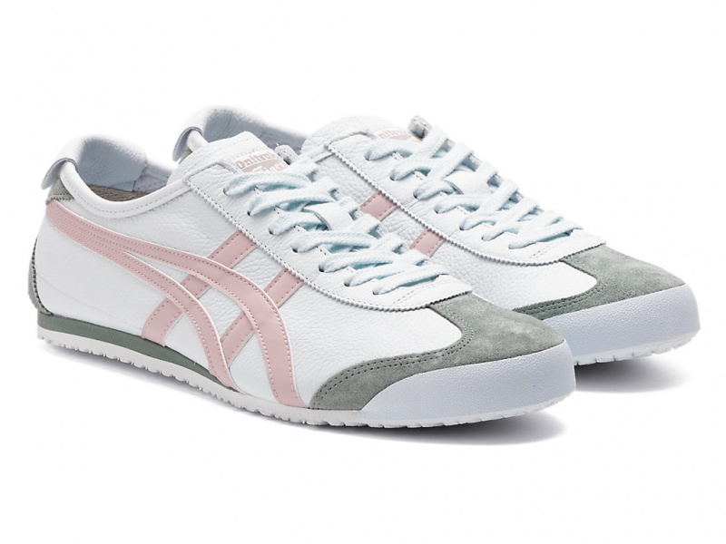 Onitsuka Tiger Mexico 66 Schuhe Damen Blau Rosa | CE9508673