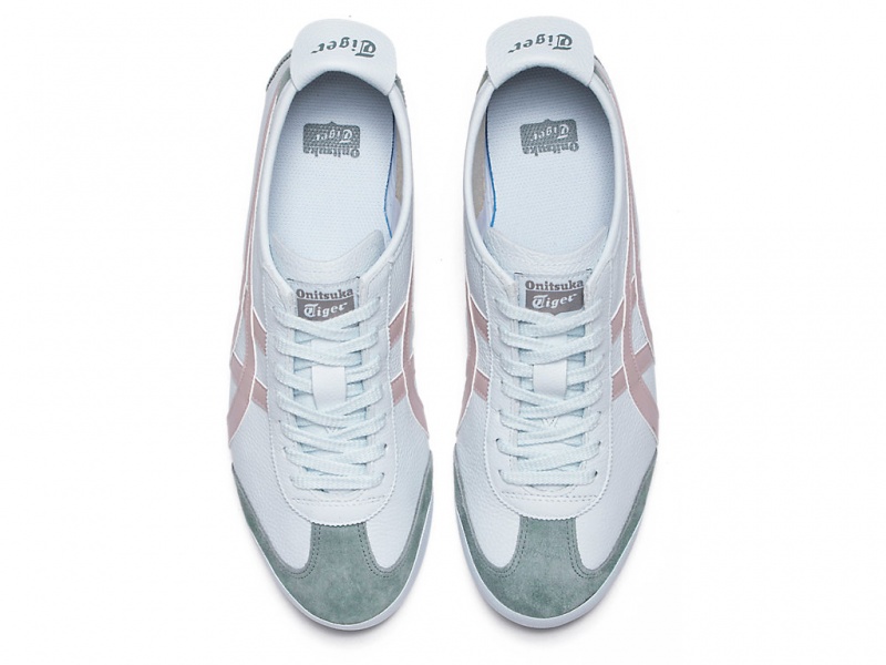 Onitsuka Tiger Mexico 66 Schuhe Damen Blau Rosa | CE9508673