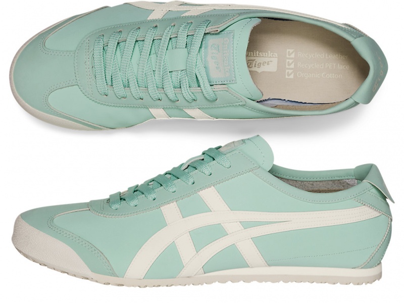 Onitsuka Tiger Mexico 66 Schuhe Damen Blau Weiß | BH5607491