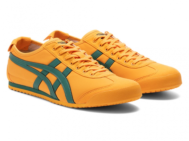 Onitsuka Tiger Mexico 66 Schuhe Damen Citrus / Edible Moss | UV5963208