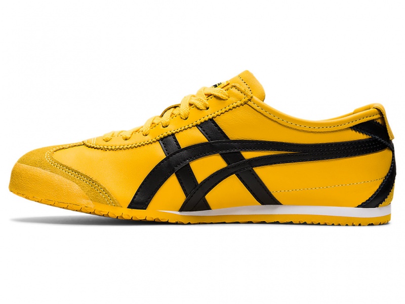 Onitsuka Tiger Mexico 66 Schuhe Damen Gelb Schwarz | GL1507236