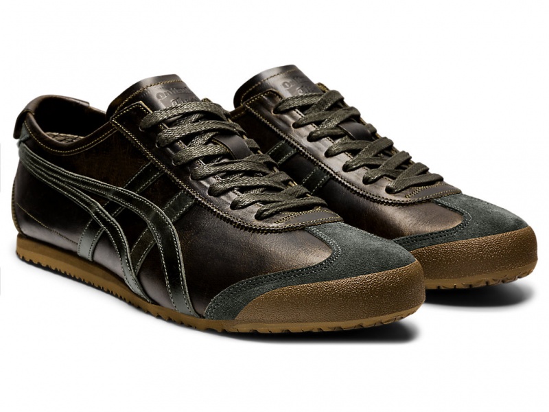 Onitsuka Tiger Mexico 66 Schuhe Damen Grün Grün | PK5130892