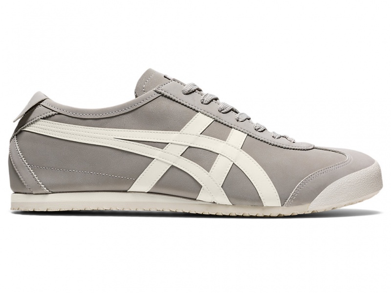 Onitsuka Tiger Mexico 66 Schuhe Damen Grau Weiß | NB0457693