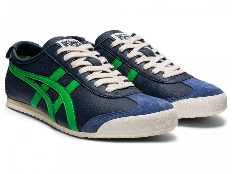 Onitsuka Tiger Mexico 66 Schuhe Damen Navy | DE1365709