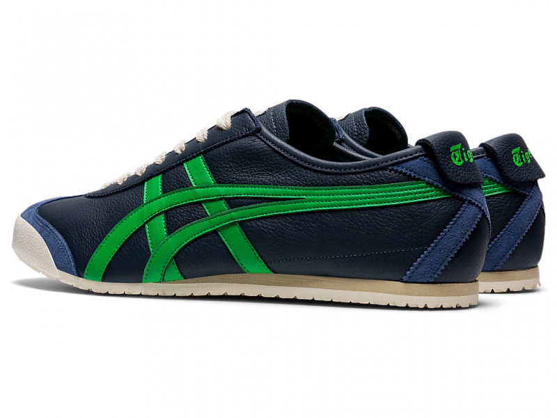 Onitsuka Tiger Mexico 66 Schuhe Damen Navy | DE1365709