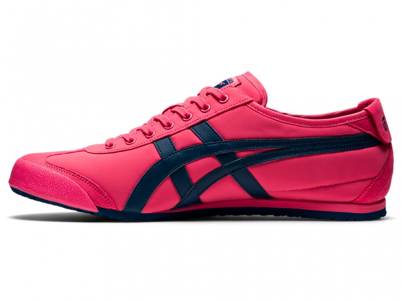 Onitsuka Tiger Mexico 66 Schuhe Damen Rosa Blau | PR2817349