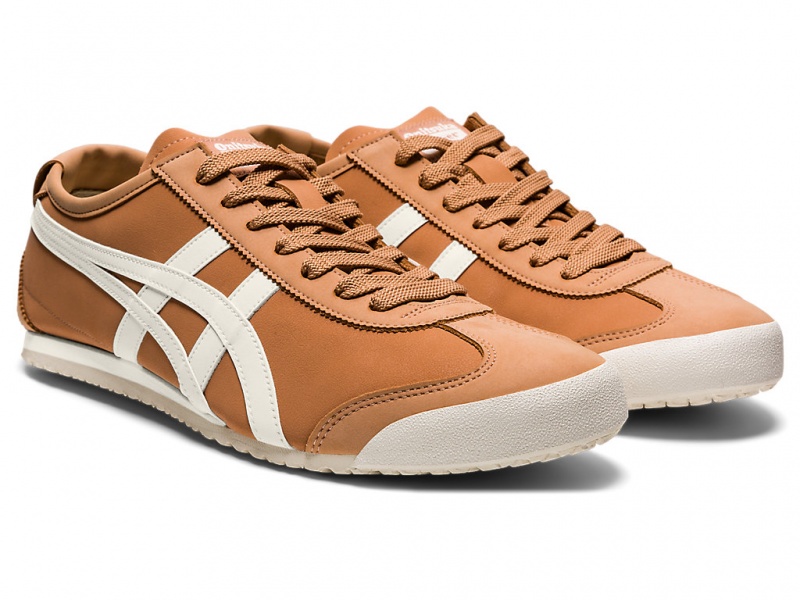 Onitsuka Tiger Mexico 66 Schuhe Damen Rot Weiß | YE5967082