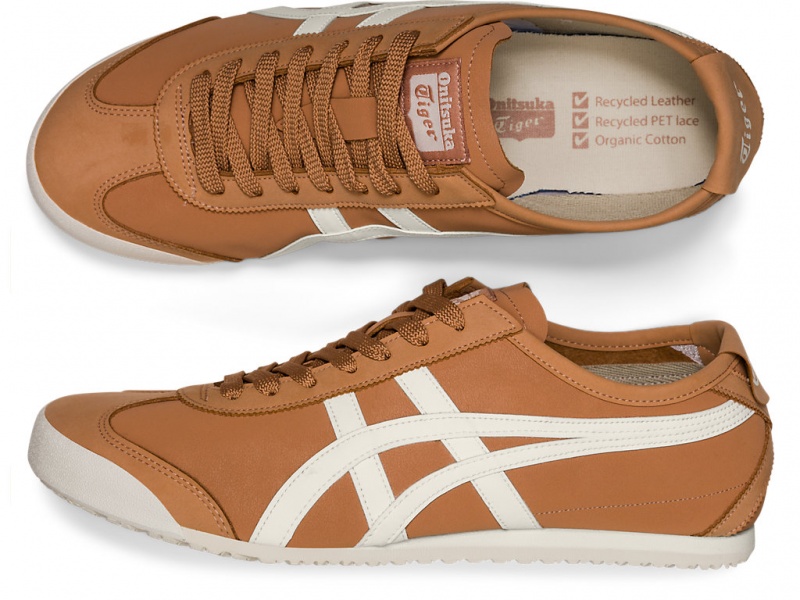 Onitsuka Tiger Mexico 66 Schuhe Damen Rot Weiß | YE5967082