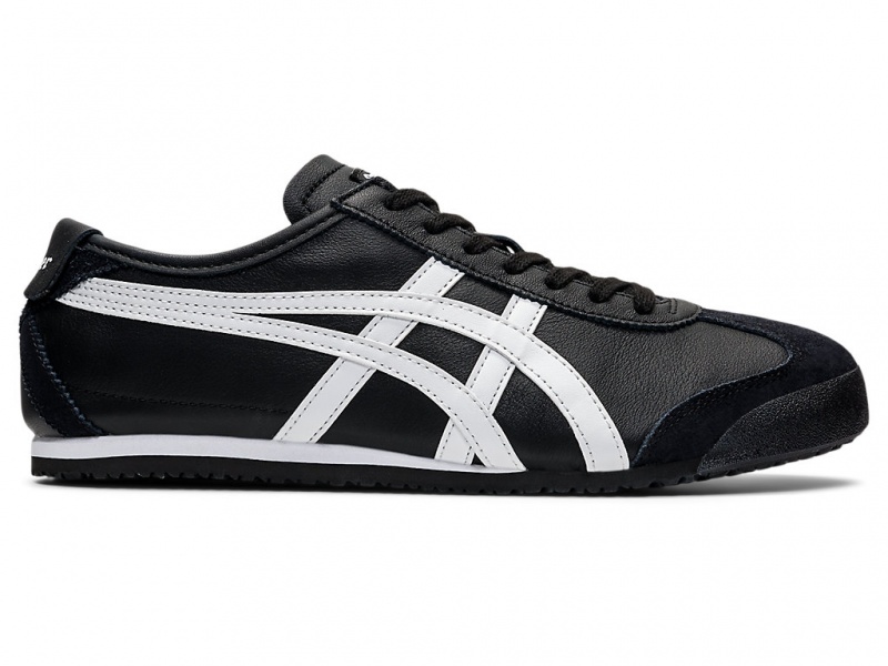 Onitsuka Tiger Mexico 66 Schuhe Damen Schwarz Weiß | HX5037148