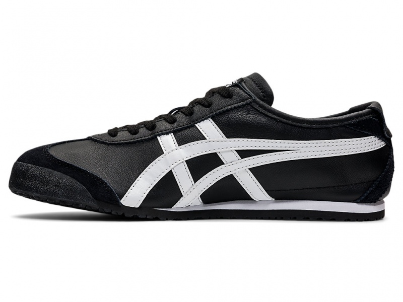 Onitsuka Tiger Mexico 66 Schuhe Damen Schwarz Weiß | SO7924185