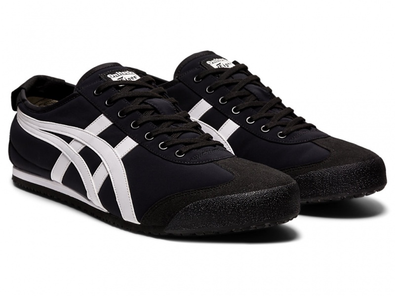 Onitsuka Tiger Mexico 66 Schuhe Damen Schwarz Weiß | RF2531046