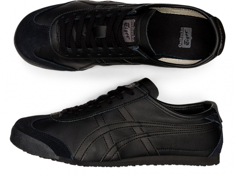 Onitsuka Tiger Mexico 66 Schuhe Damen Schwarz Schwarz | GF7594138