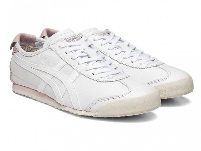 Onitsuka Tiger Mexico 66 Schuhe Damen Weiß Weiß | IO7610938