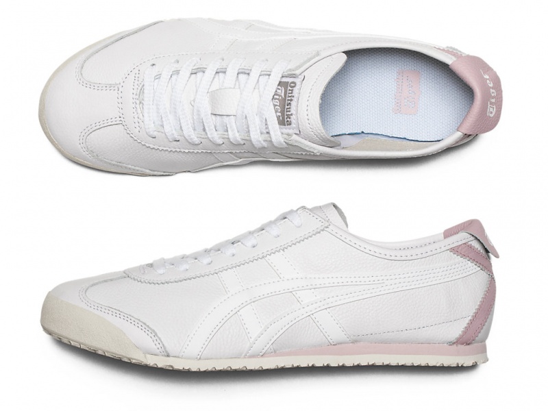 Onitsuka Tiger Mexico 66 Schuhe Damen Weiß Weiß | IO7610938