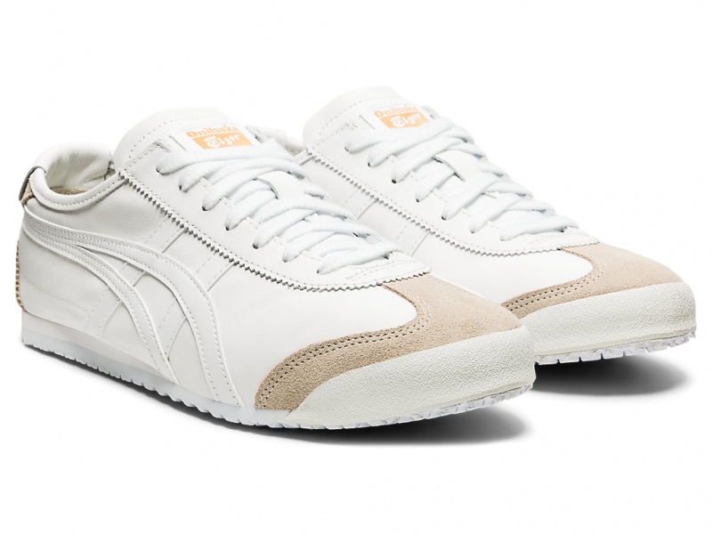 Onitsuka Tiger Mexico 66 Schuhe Damen Weiß Weiß | VZ3078946