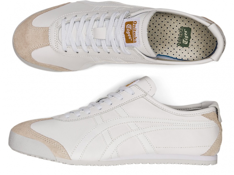 Onitsuka Tiger Mexico 66 Schuhe Damen Weiß Weiß | VZ3078946