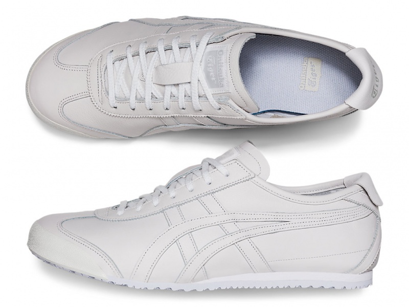 Onitsuka Tiger Mexico 66 Schuhe Damen Weiß Weiß | OS4835172