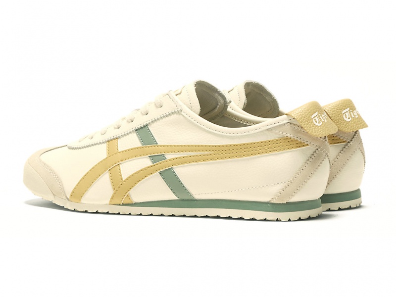 Onitsuka Tiger Mexico 66 Schuhe Damen Weiß Braun | XV9865140