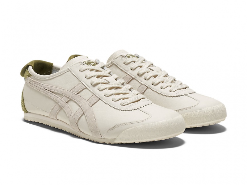 Onitsuka Tiger Mexico 66 Schuhe Damen Weiß Grün | KS6014589