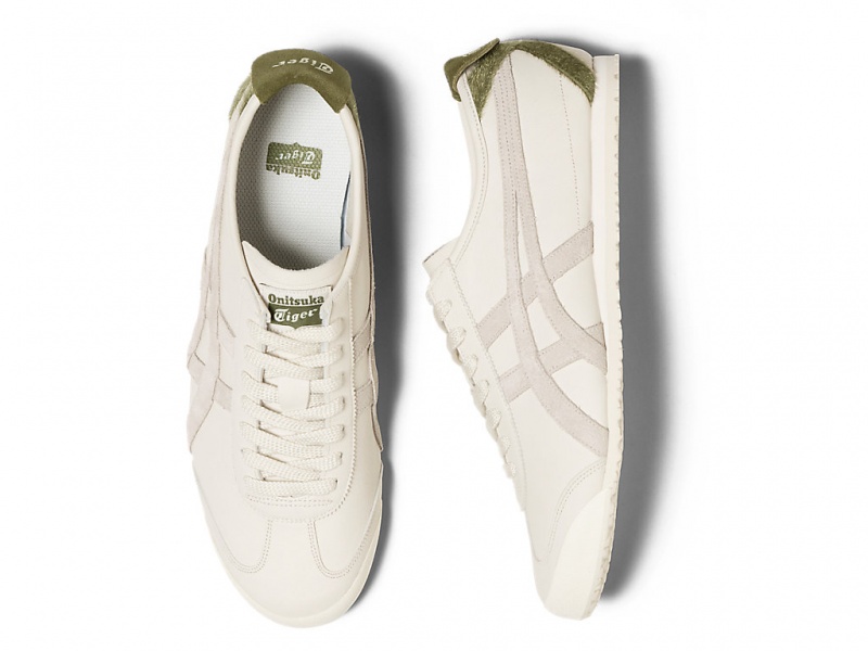 Onitsuka Tiger Mexico 66 Schuhe Damen Weiß Grün | KS6014589