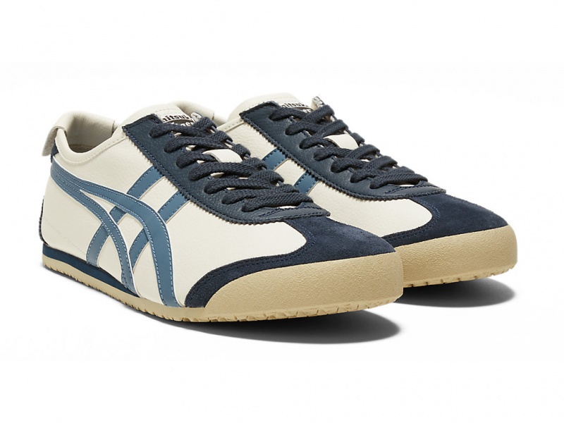 Onitsuka Tiger Mexico 66 Schuhe Damen Weiß Grau | ZT6479530