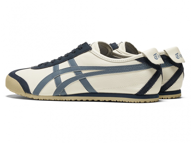 Onitsuka Tiger Mexico 66 Schuhe Damen Weiß Grau | ZT6479530