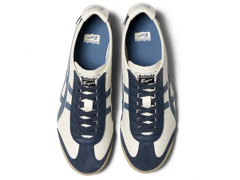 Onitsuka Tiger Mexico 66 Schuhe Damen Weiß Grau | ZT6479530