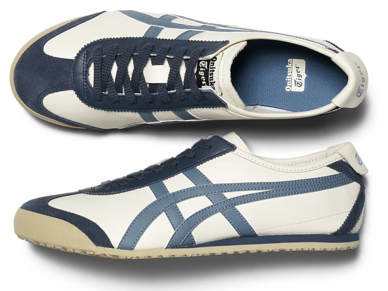 Onitsuka Tiger Mexico 66 Schuhe Damen Weiß Grau | ZT6479530