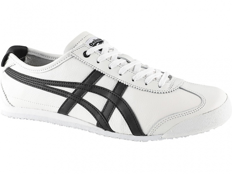 Onitsuka Tiger Mexico 66 Schuhe Damen Weiß Schwarz | NM2365078