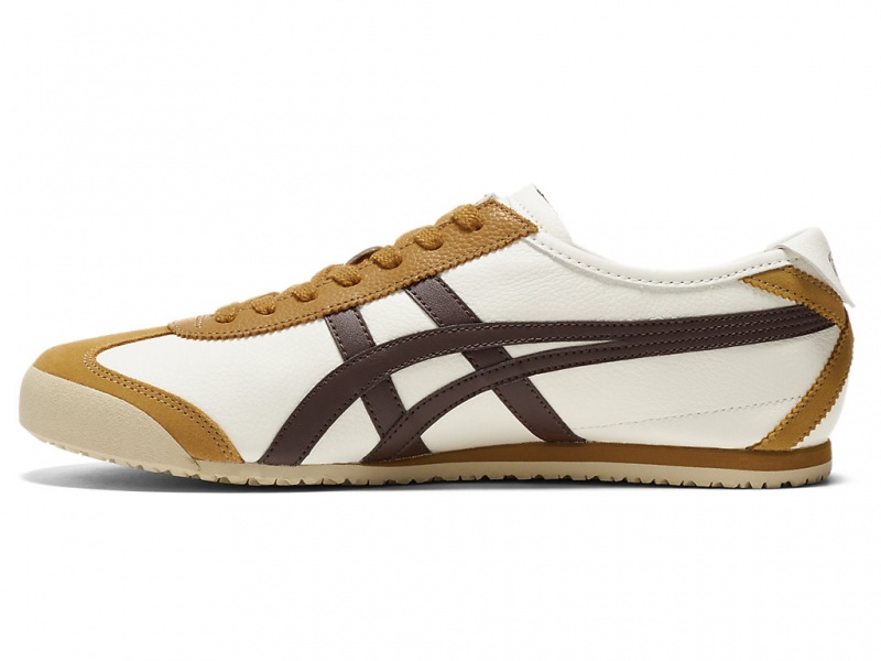 Onitsuka Tiger Mexico 66 Schuhe Damen Weiß Braun | FW2894706