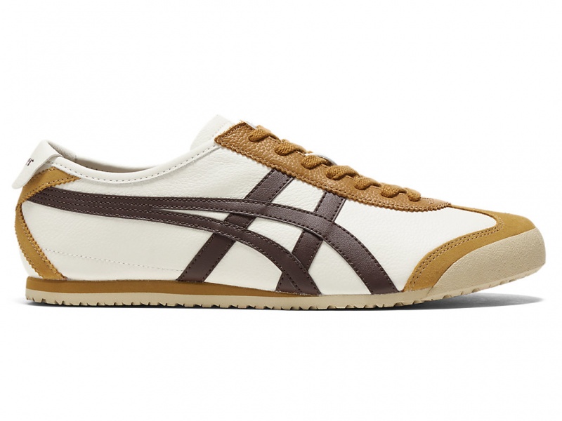 Onitsuka Tiger Mexico 66 Schuhe Damen Weiß Braun | FW2894706