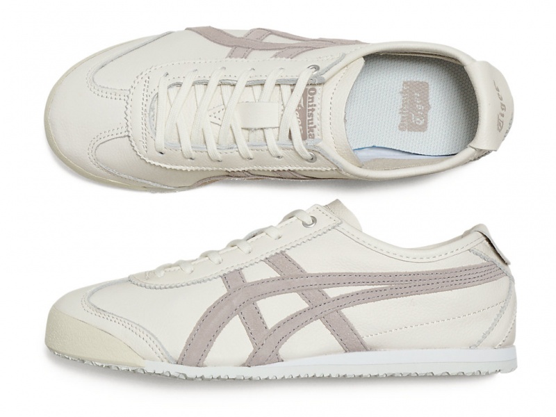 Onitsuka Tiger Mexico 66 Schuhe Damen Weiß | GE9184023