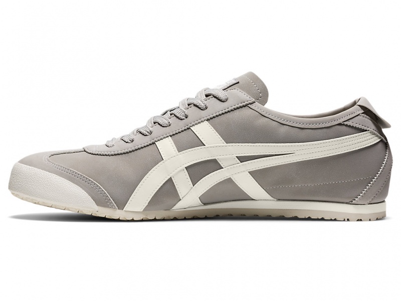 Onitsuka Tiger Mexico 66 Schuhe Herren Grau Weiß | JG7685193