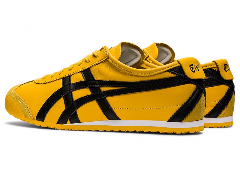 Onitsuka Tiger Mexico 66 Schuhe Herren Gelb Schwarz | ZD7360421