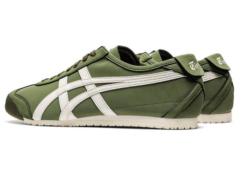 Onitsuka Tiger Mexico 66 Schuhe Herren Grün Weiß | SC1326987