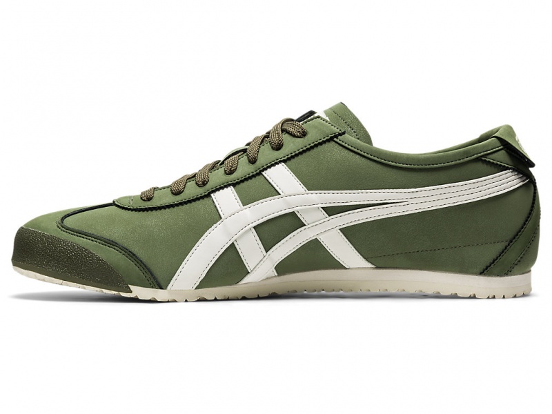 Onitsuka Tiger Mexico 66 Schuhe Herren Grün Weiß | SC1326987