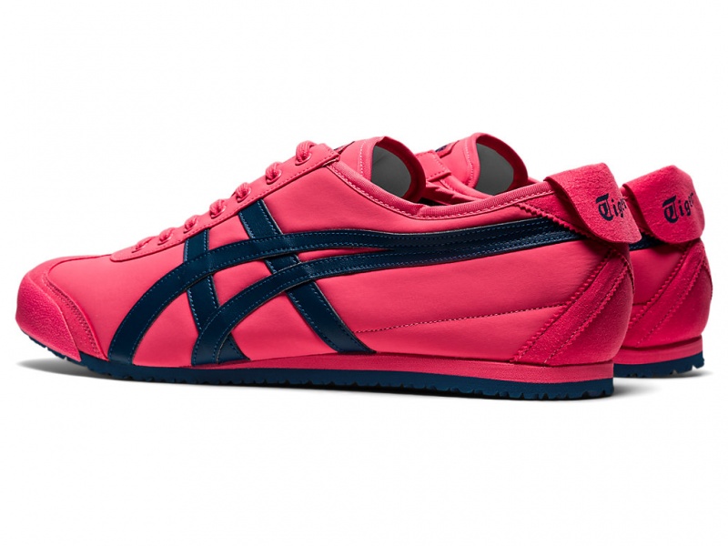 Onitsuka Tiger Mexico 66 Schuhe Herren Rosa Blau | AH0897625