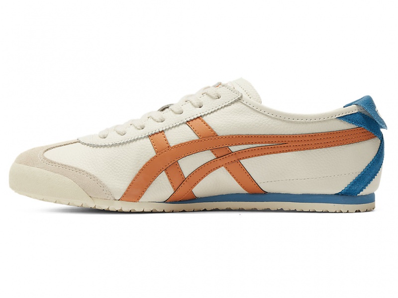 Onitsuka Tiger Mexico 66 Schuhe Herren Weiß Orange | IE5321879