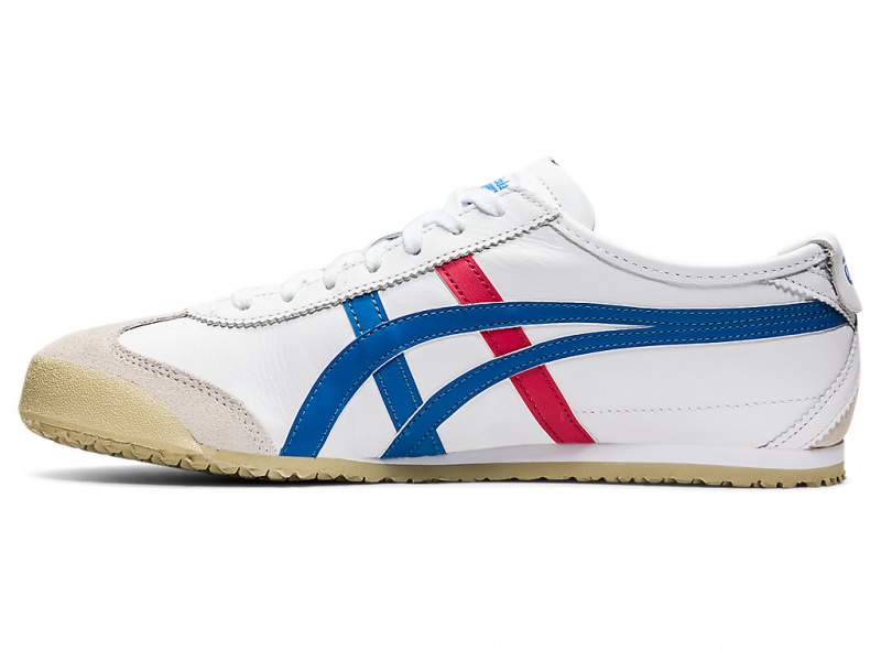 Onitsuka Tiger Mexico 66 Schuhe Herren Weiß Blau | YU6840237