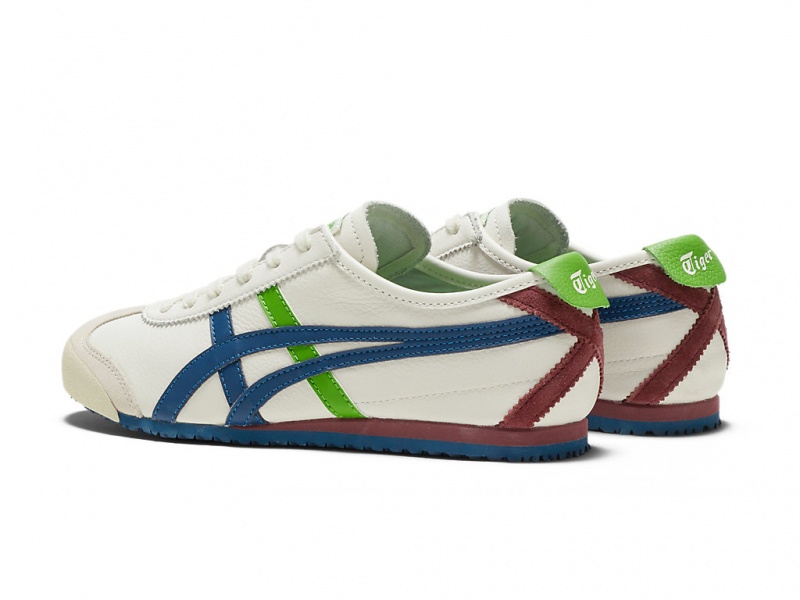 Onitsuka Tiger Mexico 66 Schuhe Herren Weiß Blau | TQ0736859