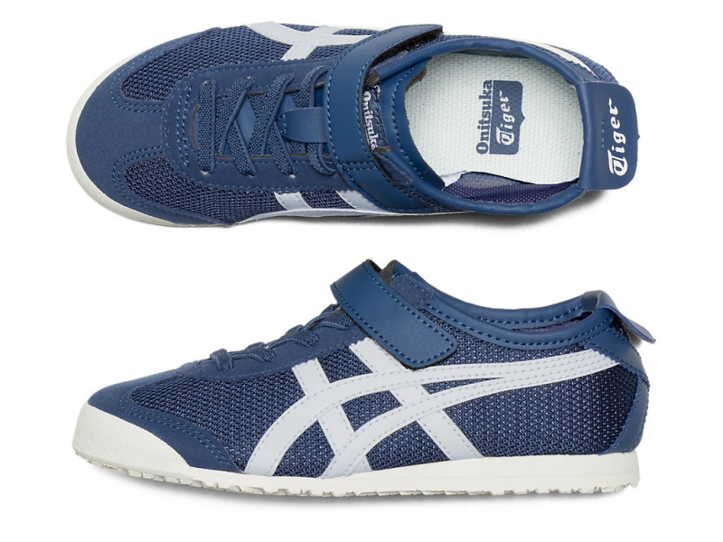 Onitsuka Tiger Mexico 66 Schuhe Kinder Blau | WT2935476