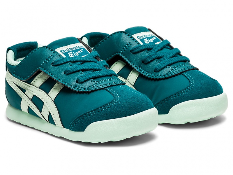 Onitsuka Tiger Mexico 66 Schuhe Kinder Mintfarben | PS7908243