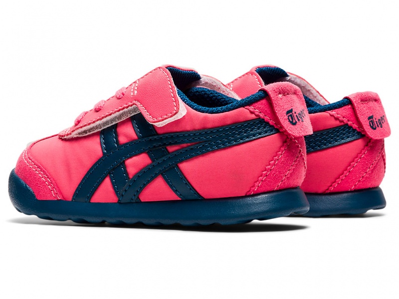 Onitsuka Tiger Mexico 66 Schuhe Kinder Rosa Blau | VJ1805273