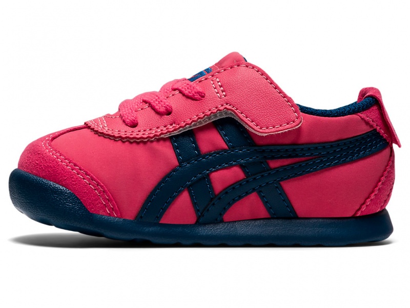 Onitsuka Tiger Mexico 66 Schuhe Kinder Rosa Blau | VJ1805273